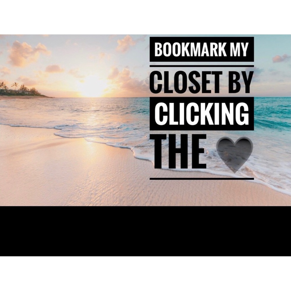 Please click heart to bookmark my closet